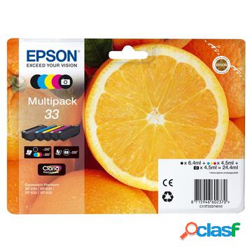 Oranges multipack 5-colours 33 claria premium ink