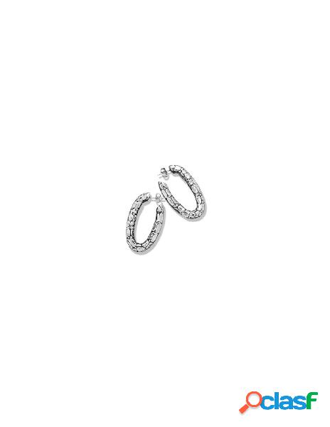 Orecchini GIOVANNI RASPINI Crocodile in Argento 925 - 07338