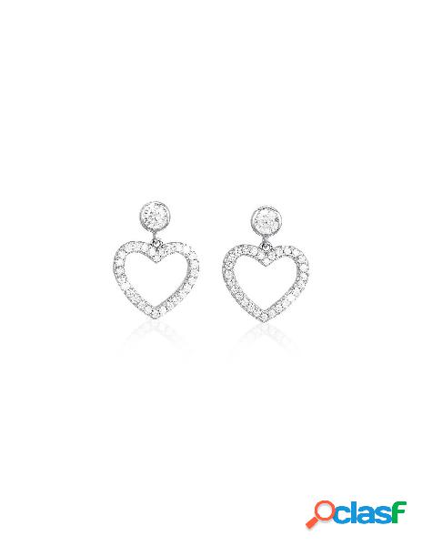 Orecchini MABINA in argento 925 zirconi - 563007