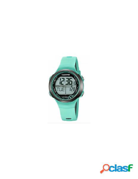 Orologio CALYPSO in silicone - K5799/4 Menta