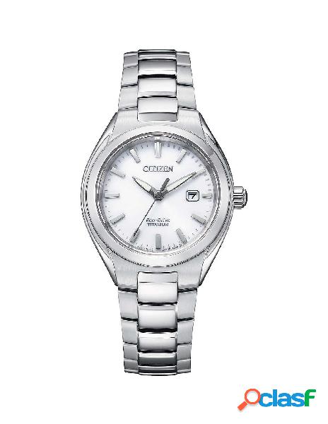 Orologio CITIZEN Donna Super Titanio EW2610-80A White