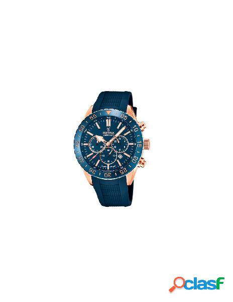 Orologio FESTINA Gent Ceramica F20516/1 Blue Silicone