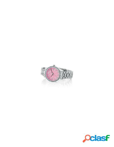 Orologio HOOPS SUPER LUXURY 2641L-S04 Silver Pink