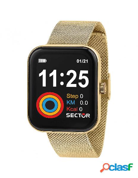 Orologio SECTOR S-03 R3253282003 Smartwatch Gold