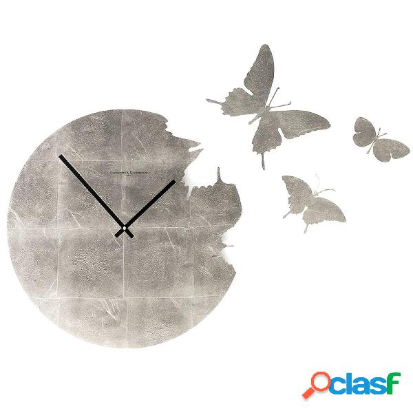 Orologio da parete Butterfly Ø48x2 cm cassa in metallo