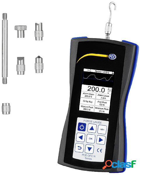 PCE Instruments PCE-DFG N 5 Misuratore di forza 0 - 5 N di
