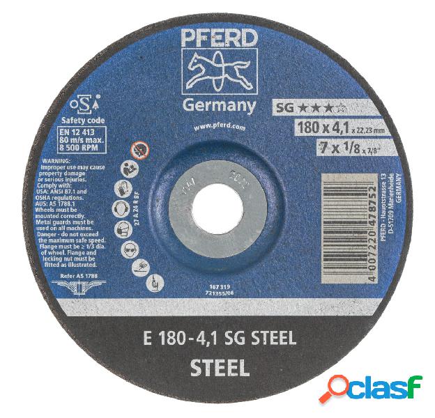 PFERD - Disco abrasivo per sgrossatura SG-STEEL