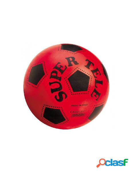 Pall.super tele classic pallone calcio pvc d.230 con retina