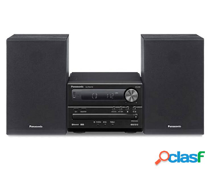 Panasonic SC-PM250EG-K Sistema stereo Bluetooth, CD, USB, 2