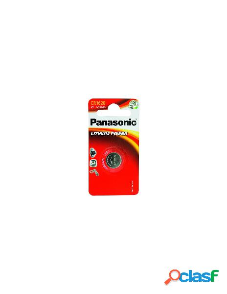 Panasonic - batteria cr1620 panasonic cr1620l 1bp