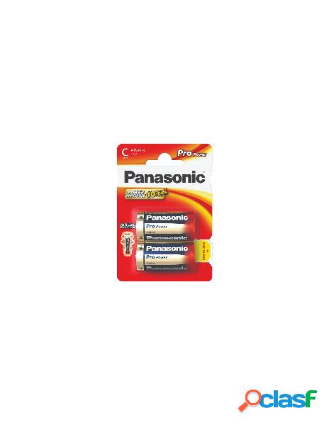 Panasonic - batteria mezza torcia c panasonic lr14ppg 2bp