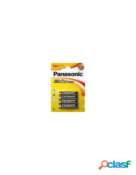 Panasonic - batteria ministilo aaa panasonic lr03apb 4bp