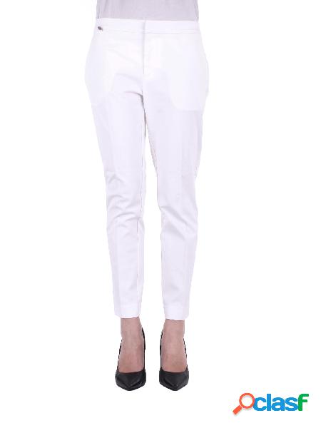 Pantalone Donna RALPH LAUREN Bianco Chino slim