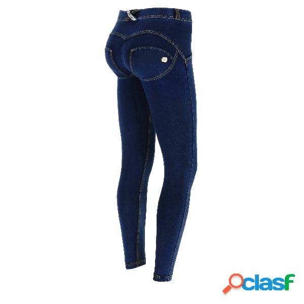 Pantalone WR.UP® 7/8 superskinny vita regular in jersey