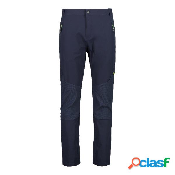 Pantaloni Cmp Nylon Stretch (Colore: BLACK BLUE, Taglia: 50)