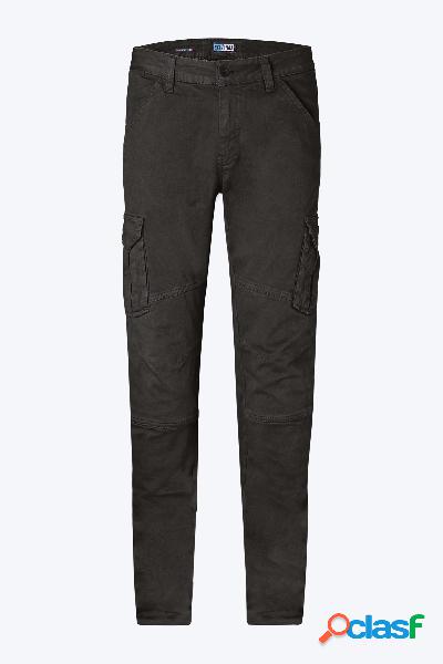 Pantaloni moto PMJ-Promo Jeans Santiago Nero