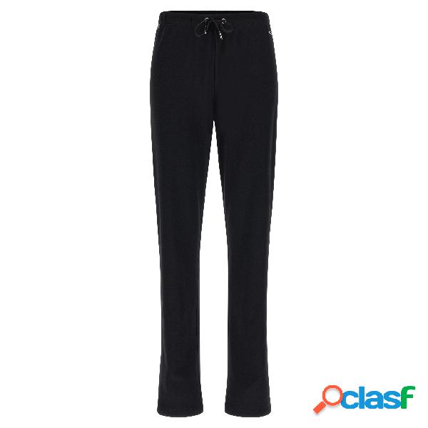 Pantaloni sportivi regular fit vita alta con coulisse