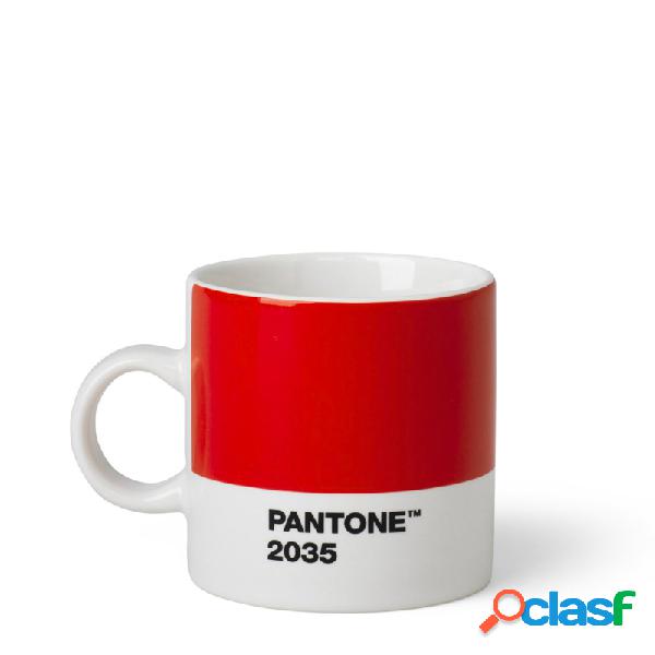 Pantone Red 2035 Tazza Caffè Espresso 12 cl In Porcellana