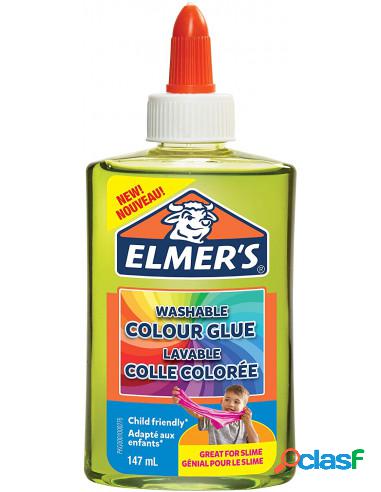 Paper Mate - Elmers Colla Liquida Translucida Verde 147ml