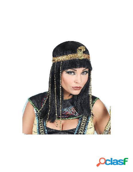 Parrucca imperatrice egiziana con fascia per testa serpente