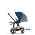 Passeggino Cybex Priam 4 Telaio Chrome Black Mountain Blue