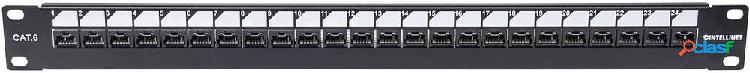 Patchpanel di rete Intellinet 24 Porte Intellinet CAT 6 1 U