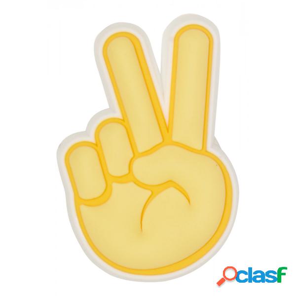 Peace hand sign