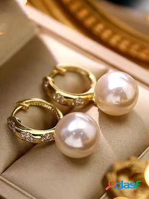 Pearl Temperament Earrings