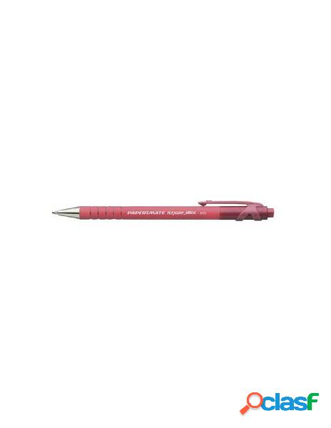 Penna a sfera papermate flexgrip ultra scatto m colore rosso