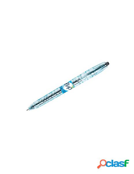 Penna gel ricaricabile pilot b2p tratto 0,7 colore nero -
