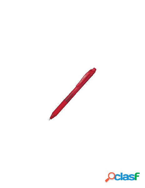 Pentel - penna sfera pentel 0x10024 energelx rosso