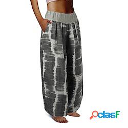 Per donna Pantaloni da yoga Tasche laterali Yoga Fitness