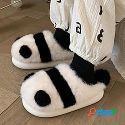 Per donna Pantofole Pantofole fuzzy Scarpe indoor Ciabatte