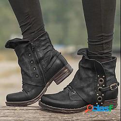 Per donna Unisex Stivaletti Taglie forti Esterno Giornaliero