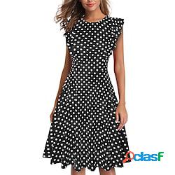 Per donna Vestito casual Vestito a pieghe Abito estivo