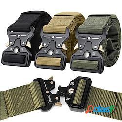 Per uomo Cintura tattica militare Rilascio rapido Robusto