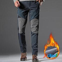 Per uomo Pantaloni da escursione Pantaloni foderati in pile