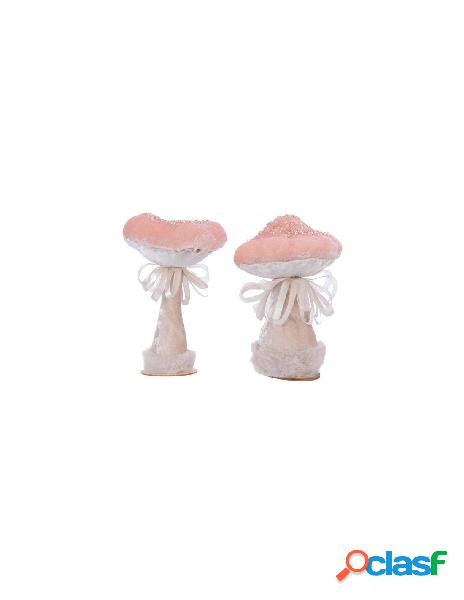Pes velvet mushroom 2ass, colour: blush pink, size: