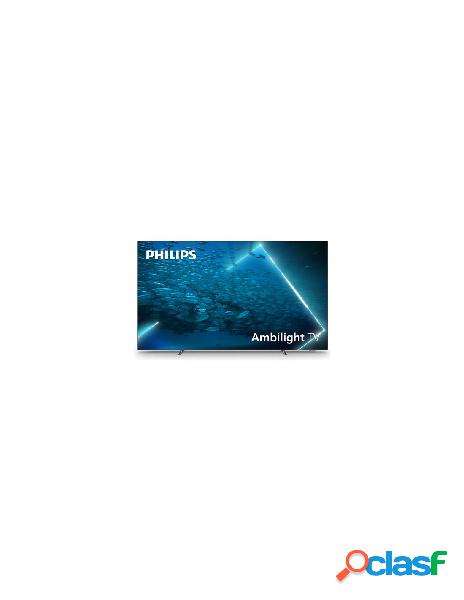 Philips - tv philips 55oled707 12 ambilight smart tv oled 4k