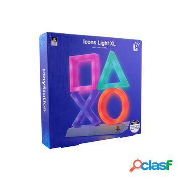 Playstation lamp icons xl multicolore led