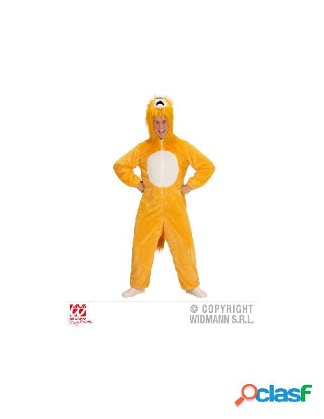 Plush yellow lion (hooded jumpsuit with mask)