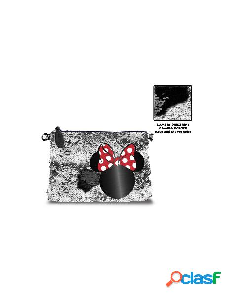 Pochette minnie paillettes