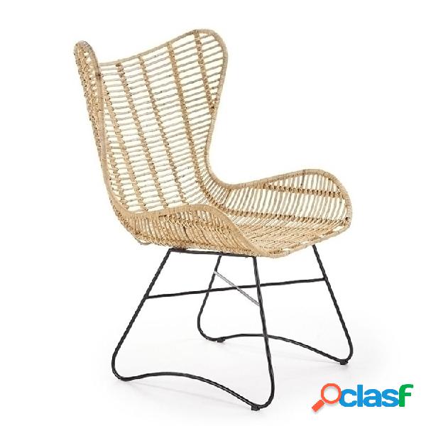 Poltrona Livia rattan