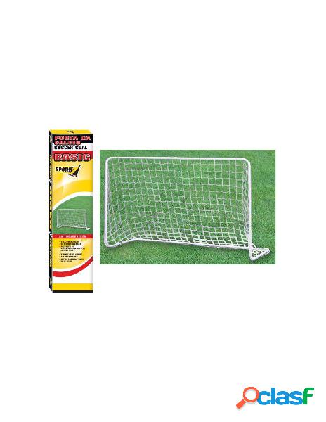 Porta calcio basic in metallo cm 180x60x120h