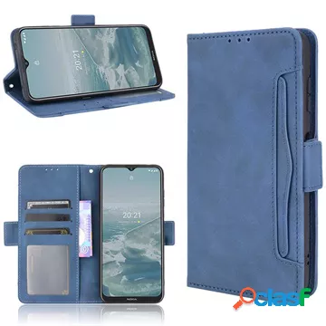 Portacarte serie Nokia G10/G20 custodia a portafoglio - blu