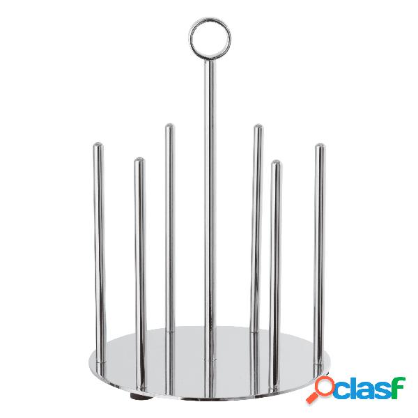 Portaciotole Cm 18 Da 36 Pezzi Buffet Inox Cromato, peso