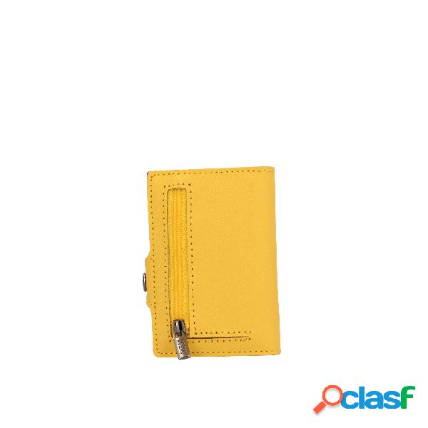 Portafoglio Moero yellow SAFFIANO YELLOW ZIP