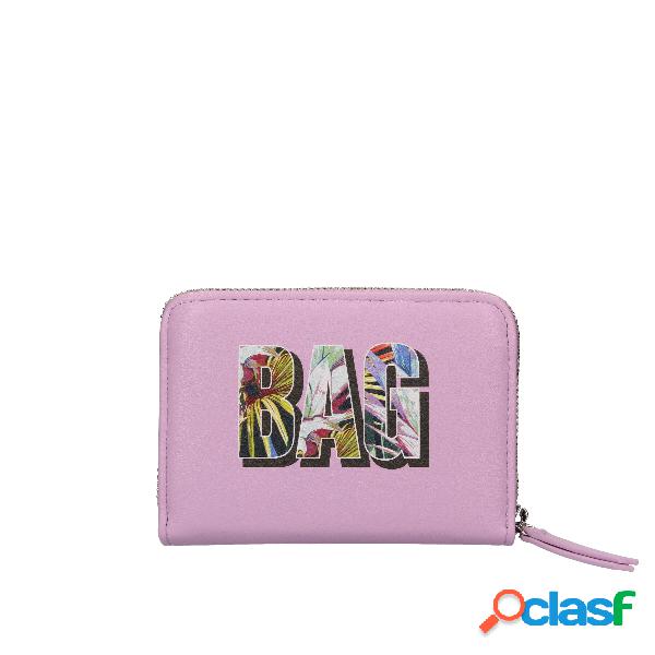 Portafoglio Pash Bag piccolo da donna di colore rosa con