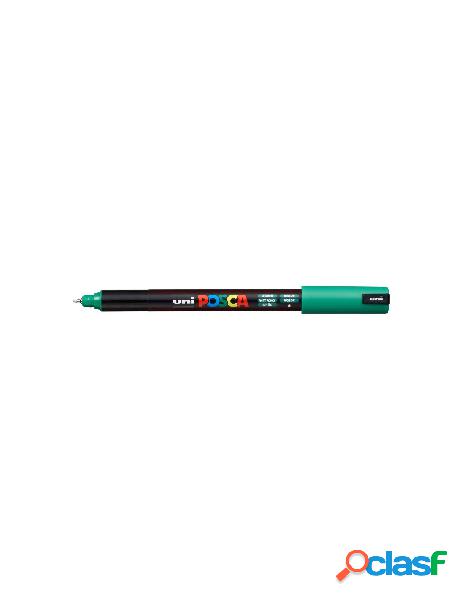 Poscapen verde pennarello uniposca marker ultra fine 0,7 mm