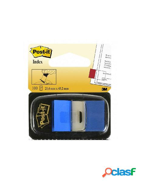 Post-it index segna pagina colore blu